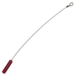 Thanh lấy cá từ Bel-Art Spinbar® Flexible Teflon®; dài 13 in., 12.5 x 53mm, màu đỏ (NGƯNG SẢN XUẤT)