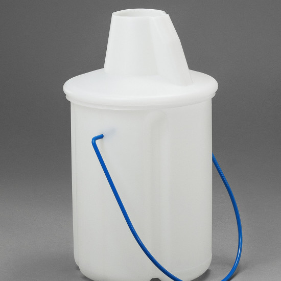 Bel-Art Truncated Style Acid/Solvent Bottle Carrier; Holds One 2.5 Liter (5 Pint) Bottle, Polyethylene